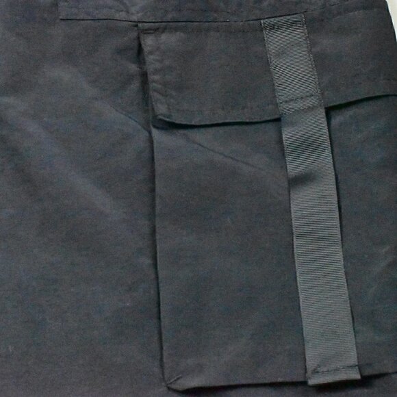 G Edition Nylon Cargo Jogger Pants Black Size L - Picture 9 of 13